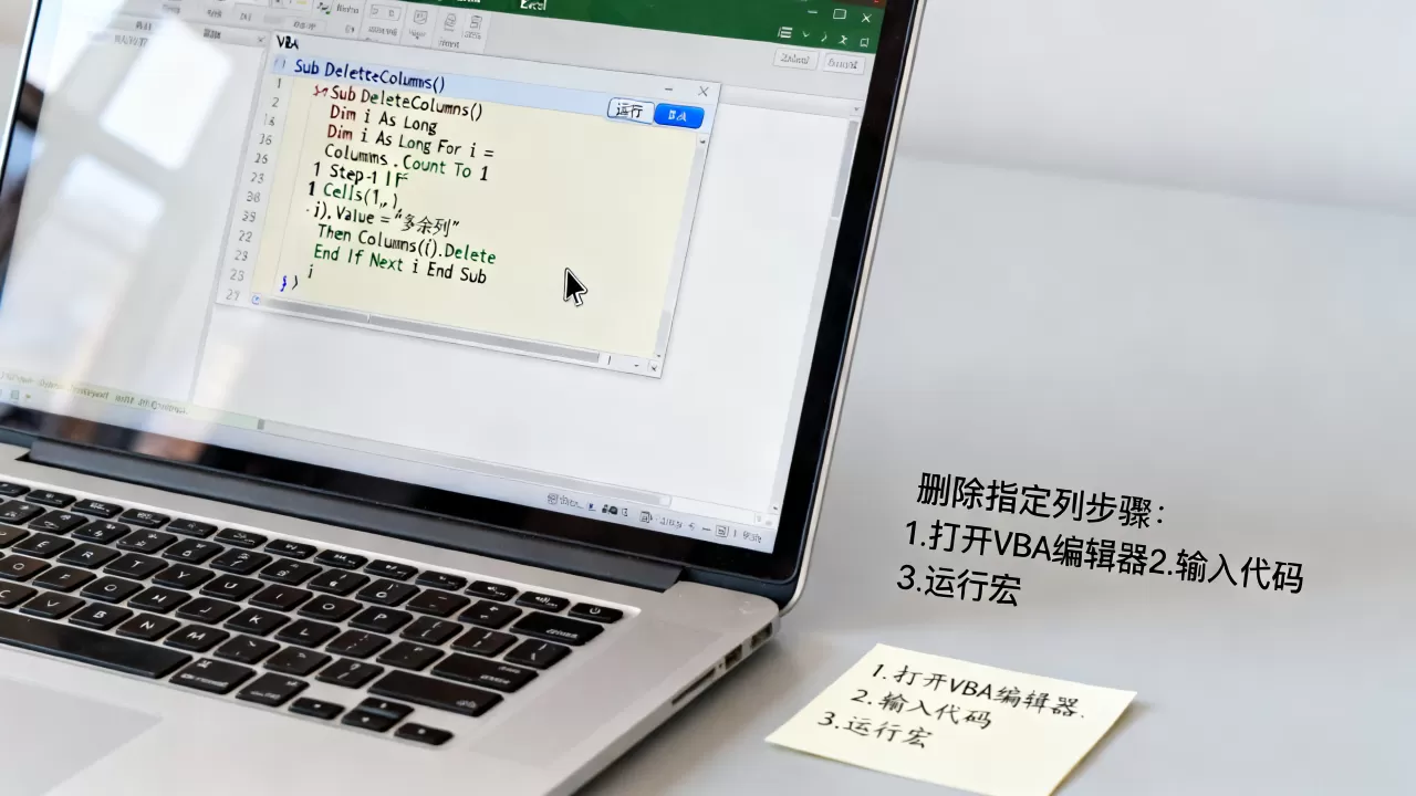 Excel VBA如何删除指定列?VBA批量删除多余列代码 Excel VBA如何删除指定列?VBA批量删除多余列代码
