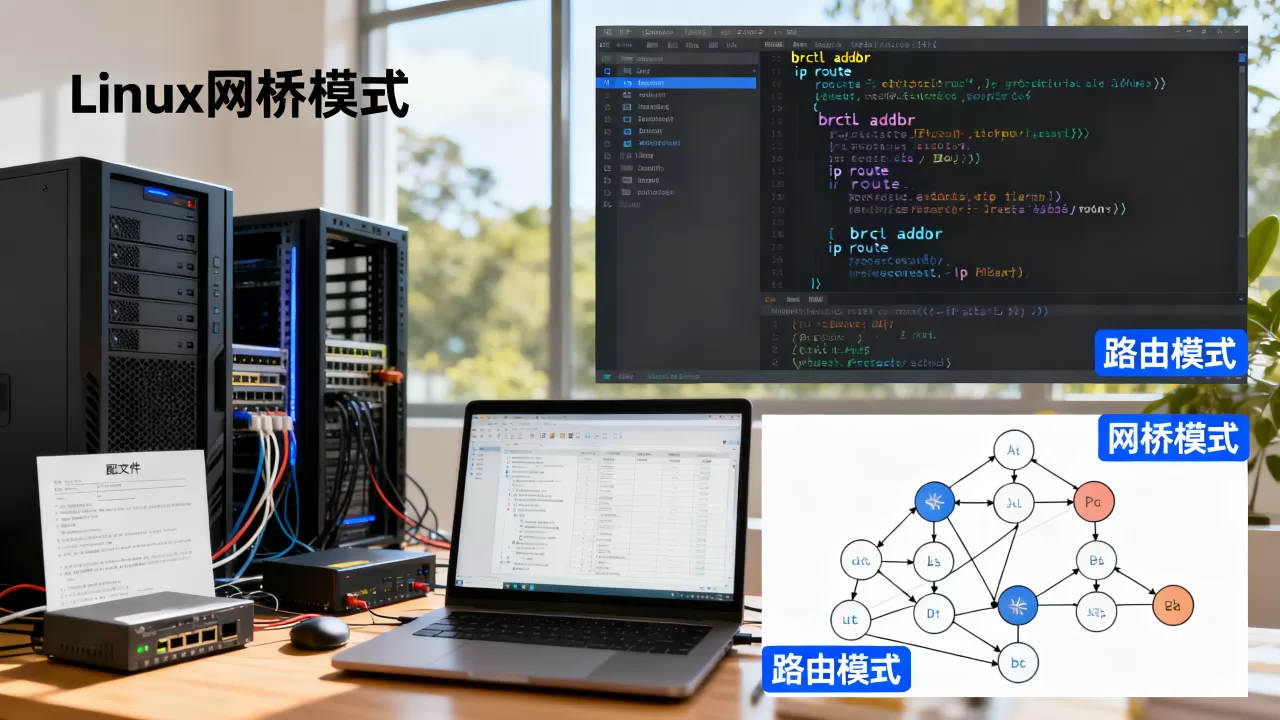 linux网桥模式怎么配置?linux网桥模式与路由模式区别 linux网桥模式怎么配置?linux网桥模式与路由模式区别
