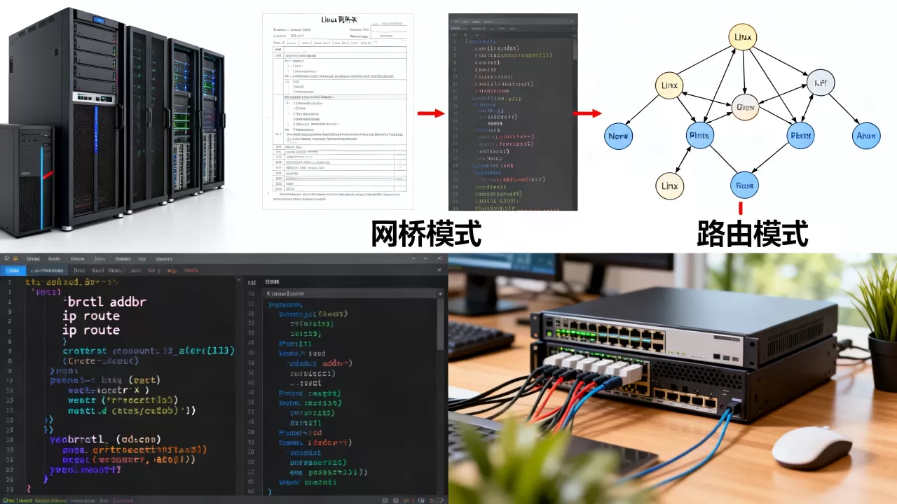 linux网桥模式怎么配置?linux网桥模式与路由模式区别 linux网桥模式怎么配置?linux网桥模式与路由模式区别