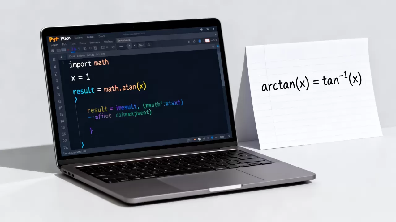 python arctan怎么用?python中arctan函数的用法 python arctan怎么用?python中arctan函数的用法