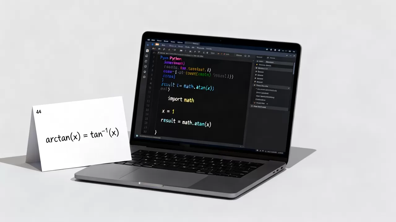 python arctan怎么用?python中arctan函数的用法 python arctan怎么用?python中arctan函数的用法