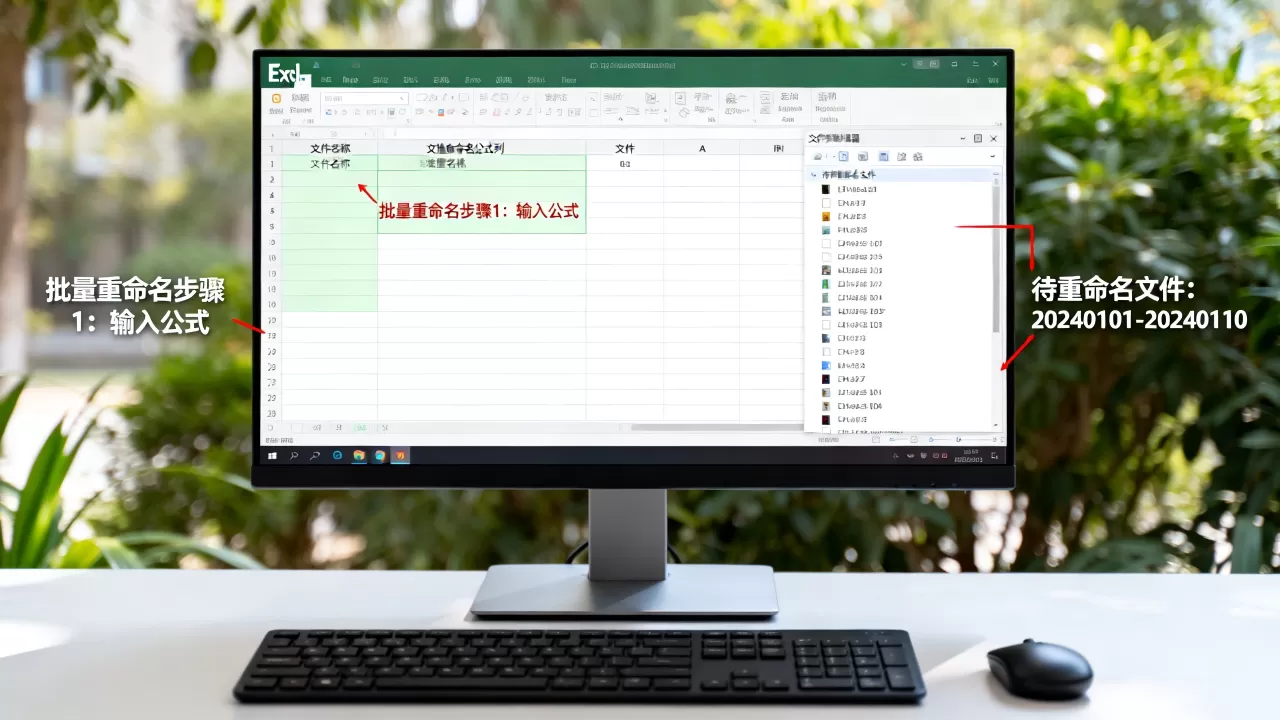 Excel怎么自动命名?Excel批量重命名文件 Excel怎么自动命名?Excel批量重命名文件
