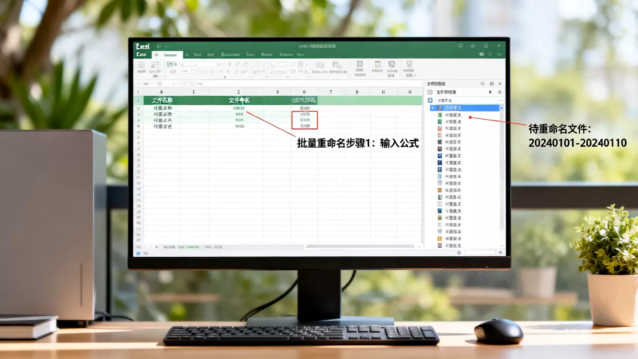 Excel怎么自动命名?Excel批量重命名文件 Excel怎么自动命名?Excel批量重命名文件