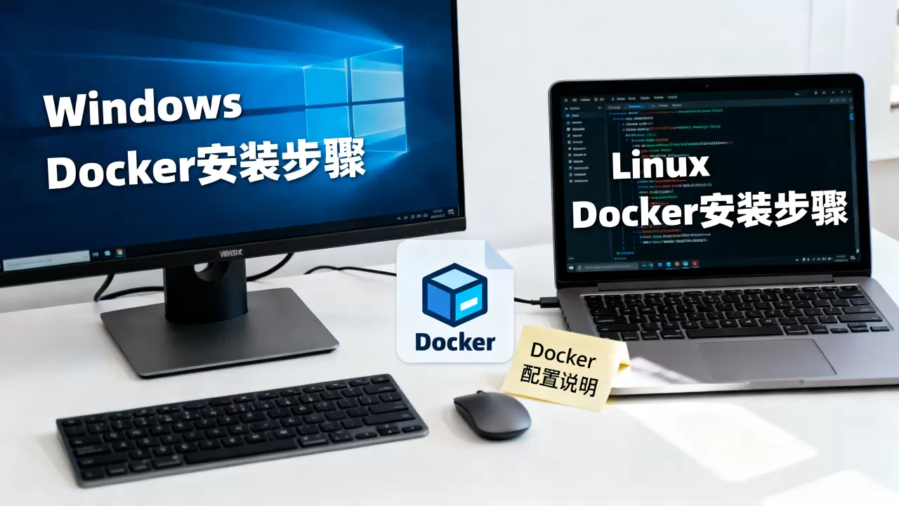 Docker在Windows和Linux上怎么选？docker安装教程