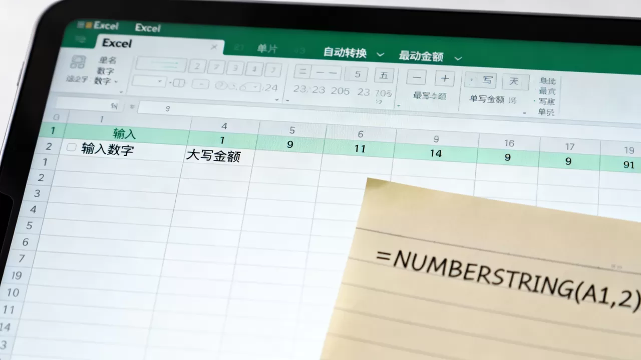 Excel金额大写怎么转？excel函数金额大写转换