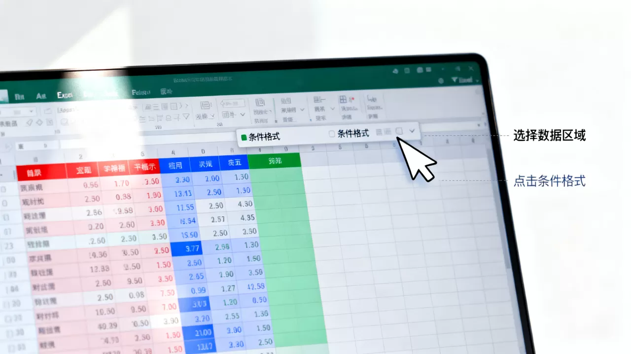 Excel数据怎么标不同颜色?excel表格不同颜色怎么设置 Excel数据怎么标不同颜色?excel表格不同颜色怎么设置