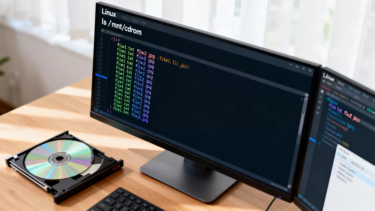 linux光盘目录怎么查看？linux挂载光盘目录命令