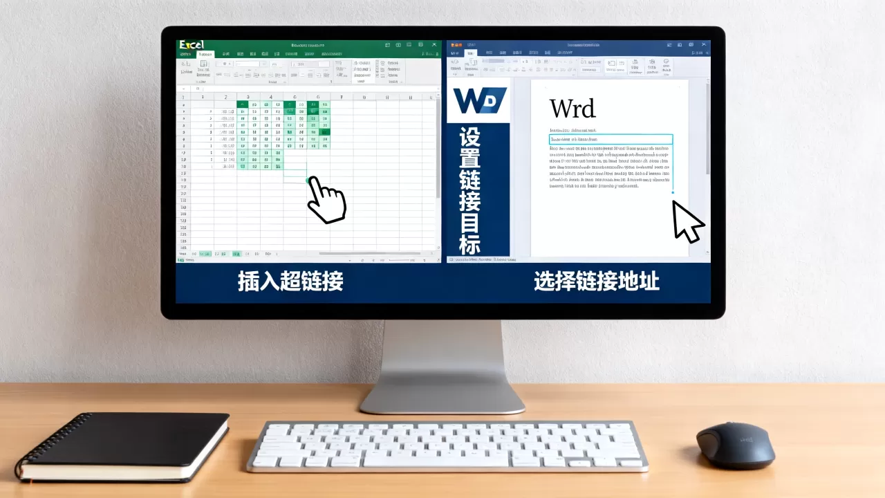 Excel和Word怎么加超链接？word中如何插入超链接