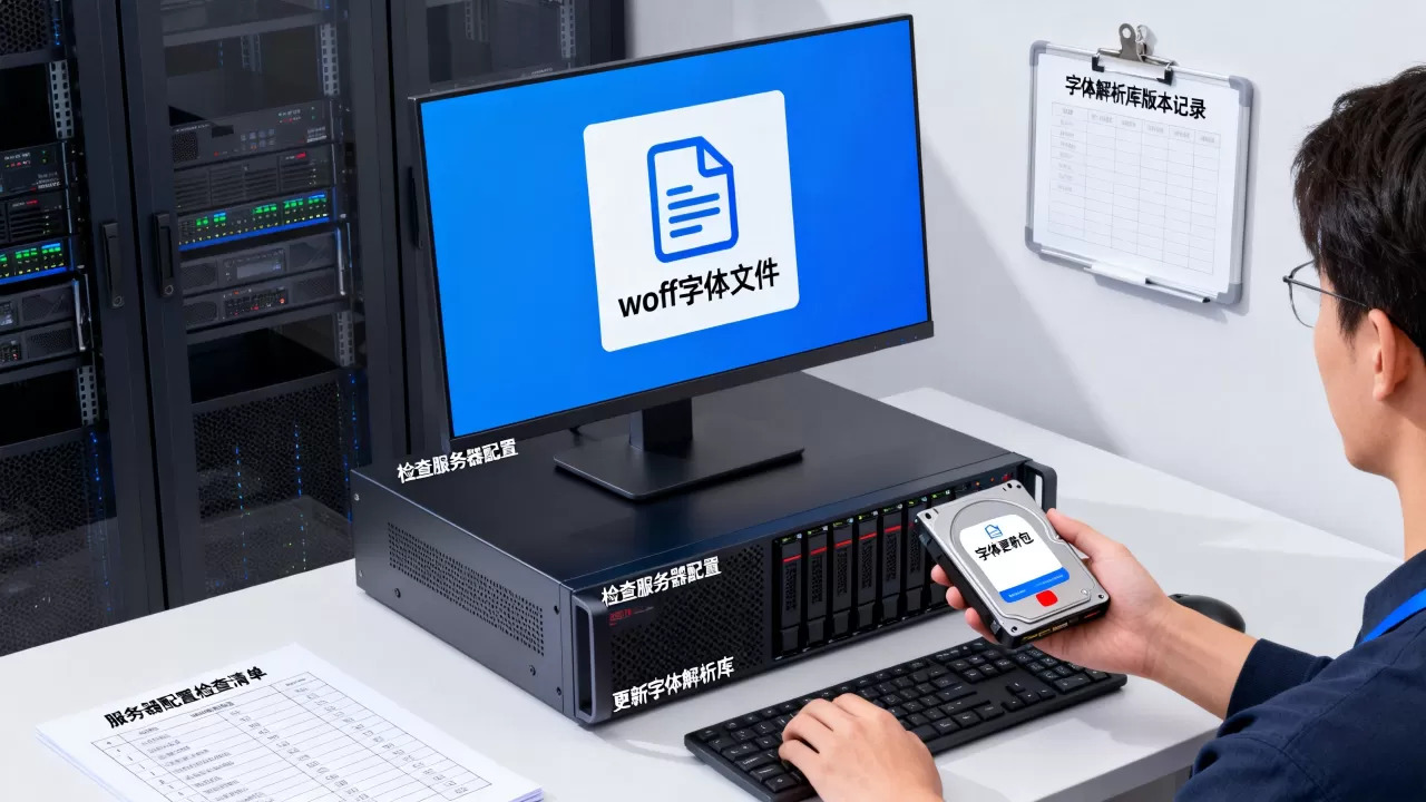 服务器识别woff字体失败怎么办？woff格式不被识别怎么解决