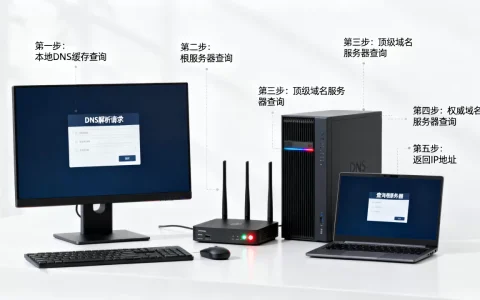 DNS解析过程是怎样的？域名解析到IP地址的具体步骤