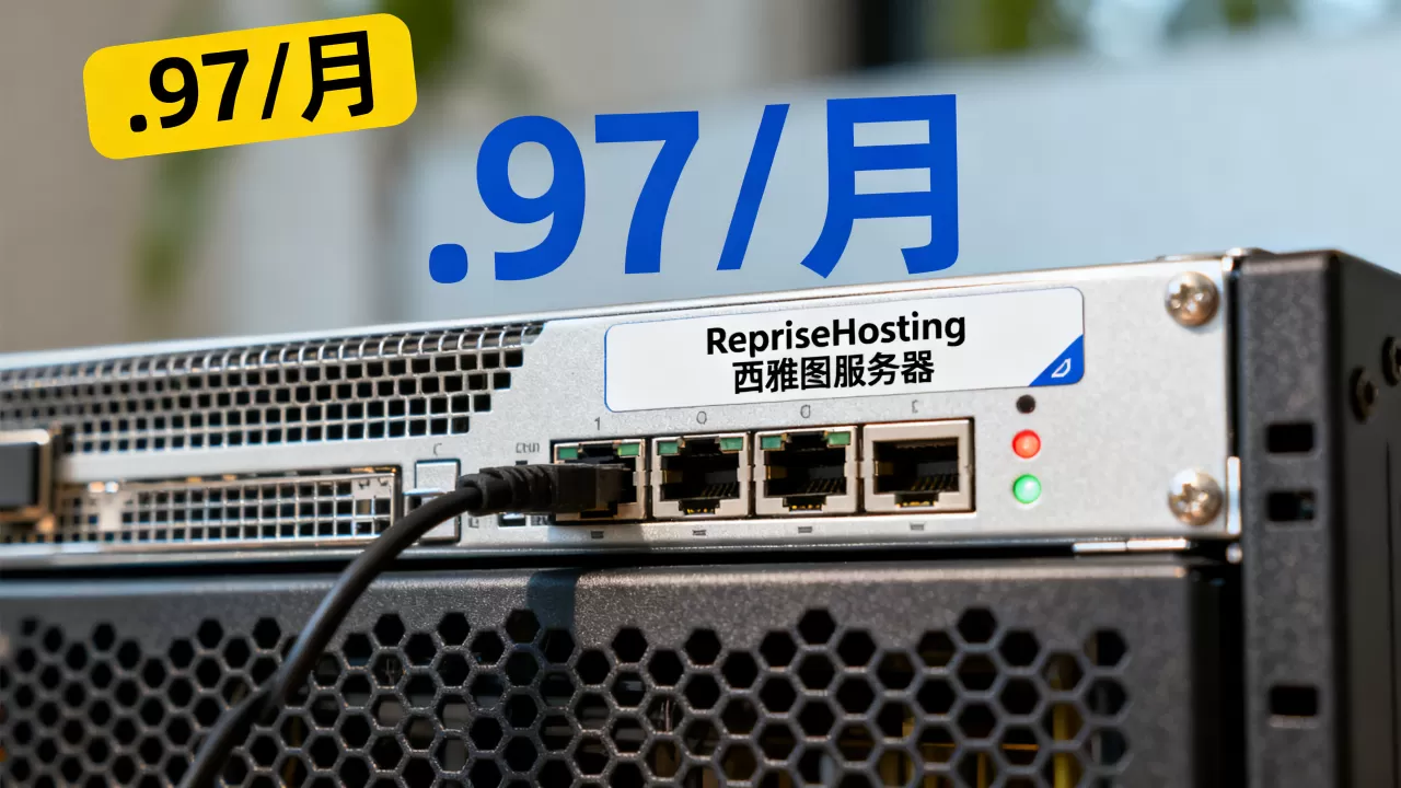 RepriseHosting西雅图服务器.97/月性能如何?美国服务器租用推荐 RepriseHosting西雅图服务器.97/月性能如何?美国服务器租用推荐