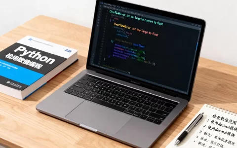 Python OverflowError怎么解决？python报错overflowerror是什么意思