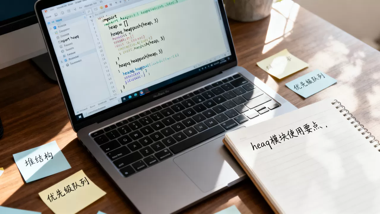heappush python怎么用？python heapq模块用法详解