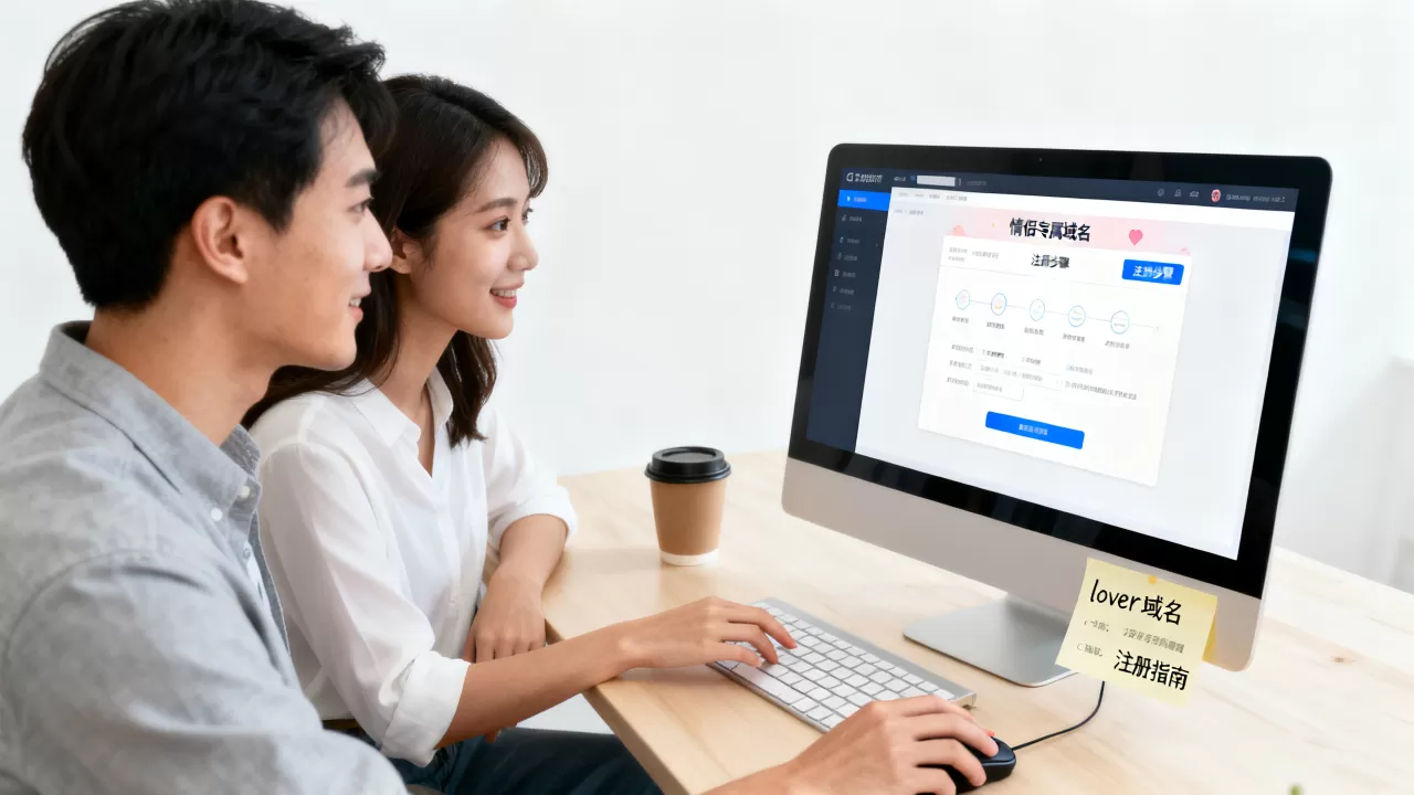 给恋人注册域名怎么操作？情侣专属域名注册指南