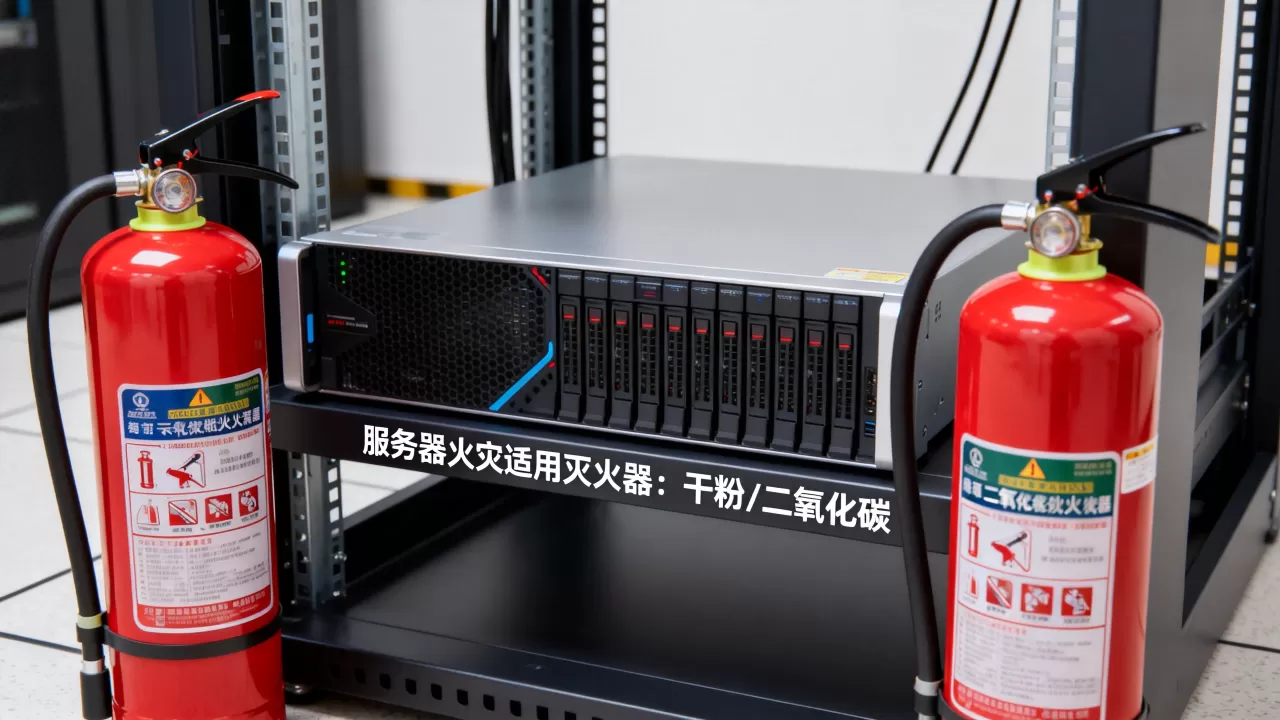 服务器着火用什么灭火器？机房消防灭火器怎么选