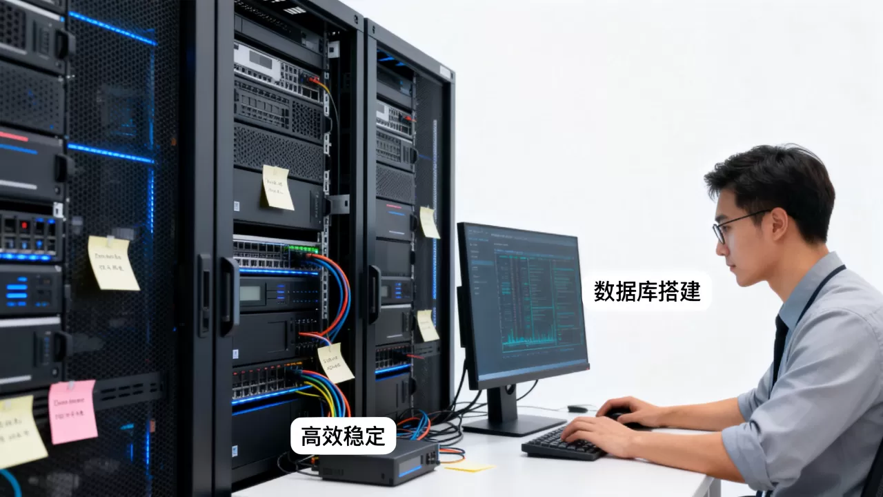 给开发软件的做数据库？如何搭建高效稳定的数据库
