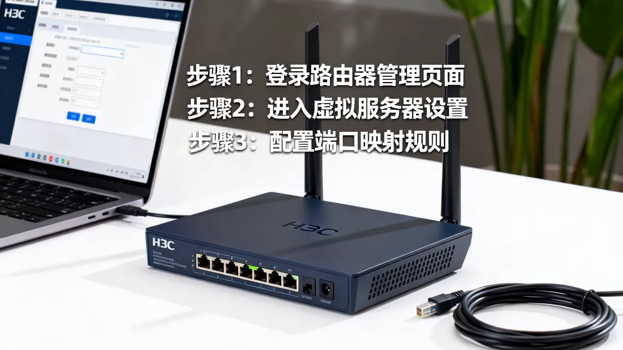 H3C路由器怎么设置虚拟服务器?虚拟服务器端口映射教程 H3C路由器怎么设置虚拟服务器?虚拟服务器端口映射教程