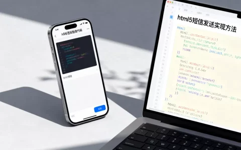 h5标签发短信怎么实现？html5发短信代码