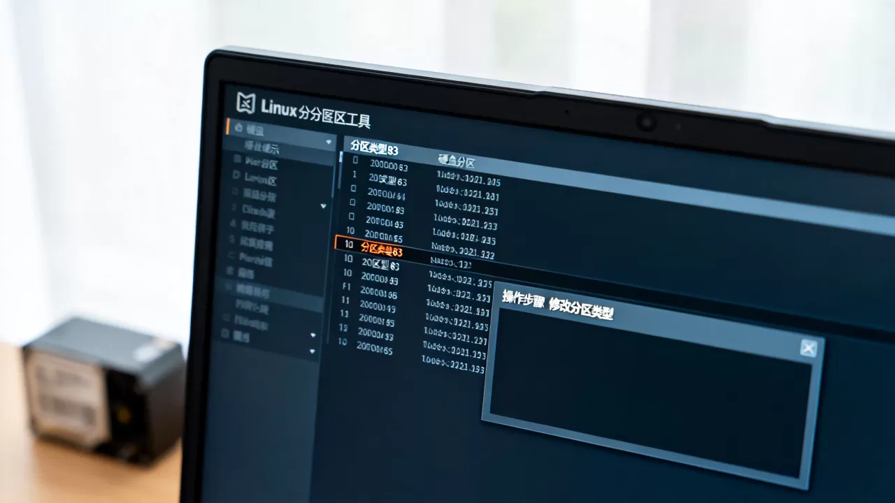 linux分区83是什么意思？linux分区83类型怎么修改