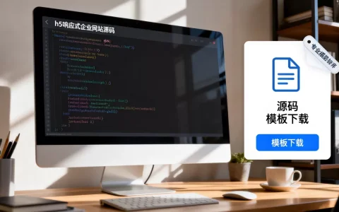 h5响应式企业网站源码怎么找？免费开源模板下载