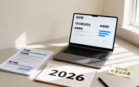 GEO优化到底该由市场部还是技术部负责？2026年GEO优化怎么做
