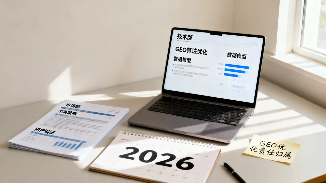 GEO优化到底该由市场部还是技术部负责？2026年GEO优化怎么做