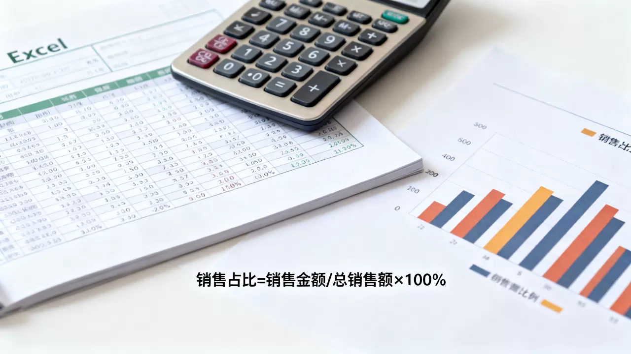 Excel销售比例怎么算?销售占比计算公式 Excel销售比例怎么算?销售占比计算公式