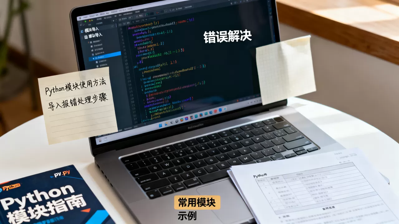 python mokuai怎么用？python模块导入报错怎么解决