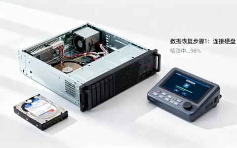 服务器格式化了怎么办？数据恢复教程