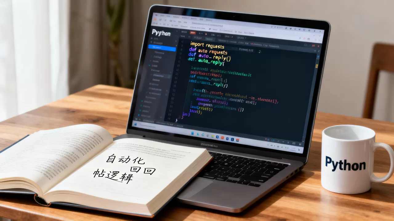 Python回帖怎么做？Python自动化回帖脚本怎么写
