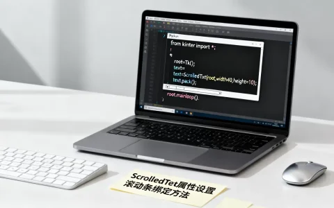 Python ScrolledText怎么用？Python GUI滚动文本框实现方法