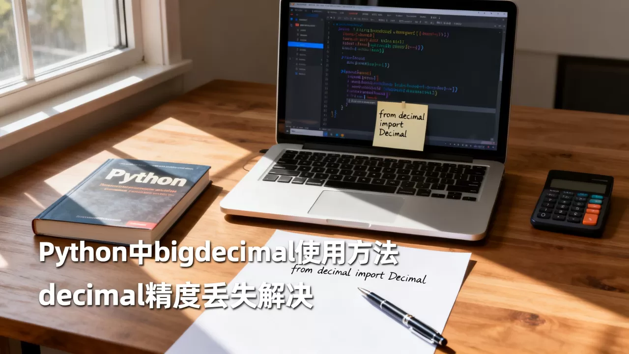 python中bigdecimal怎么使用？python decimal精度丢失怎么办