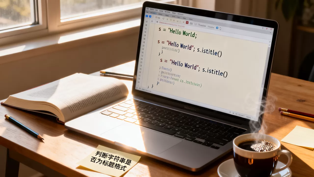 Python istitle怎么用?Python判断字符串标题格式 Python istitle怎么用?Python判断字符串标题格式