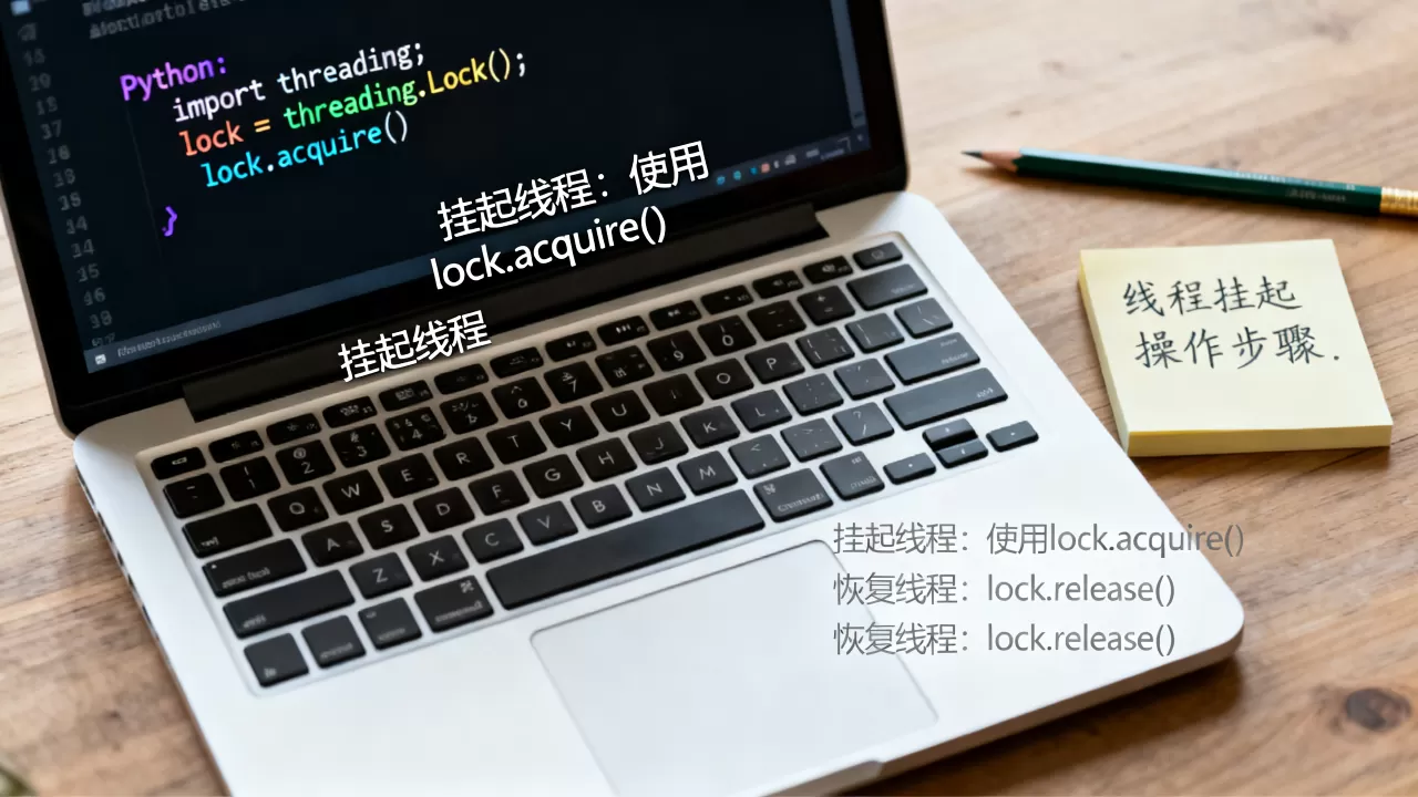python挂起怎么操作？python挂起线程方法