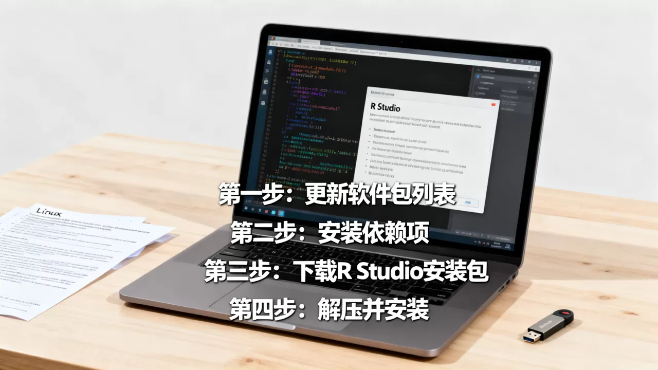 R Studio在Linux怎么装？linux安装R Studio详细教程