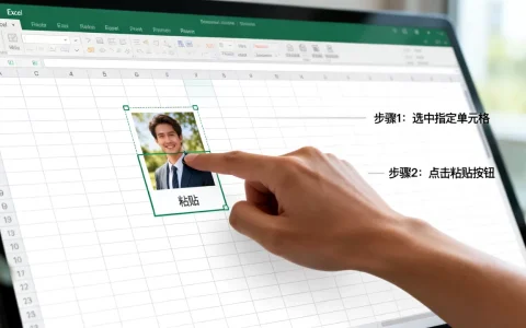 Excel怎么粘贴照片？excel粘贴照片到指定单元格