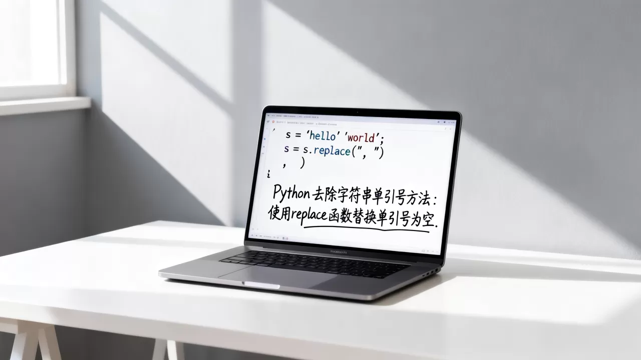 python怎么去掉单引号?python去除字符串中单引号的方法 python怎么去掉单引号?python去除字符串中单引号的方法