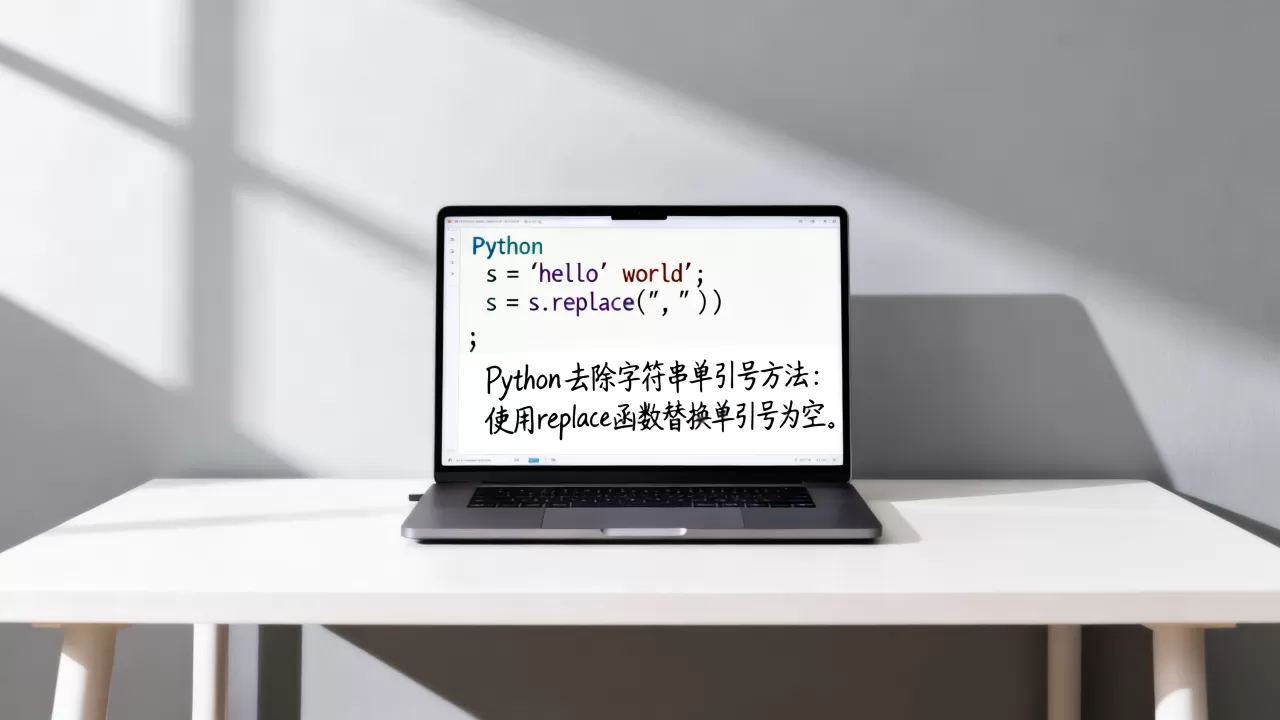 python怎么去掉单引号?python去除字符串中单引号的方法 python怎么去掉单引号?python去除字符串中单引号的方法