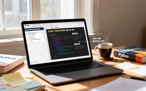 Python statamodel怎么用？statsmodels库安装及基础用法