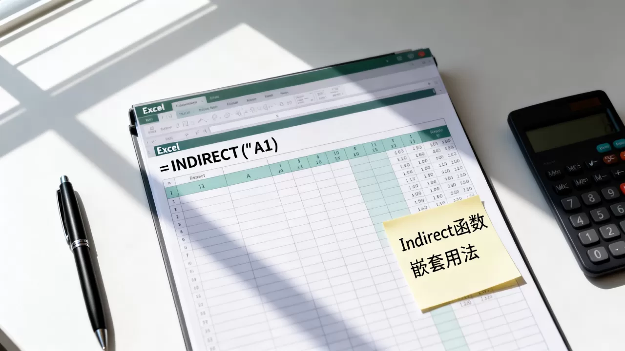 Excel中Indirect函数怎么用？Indirect函数嵌套用法详解