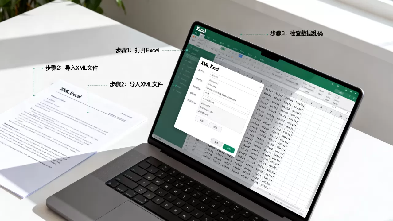 Excel怎么读取XML文件？Excel读取XML数据乱码怎么办
