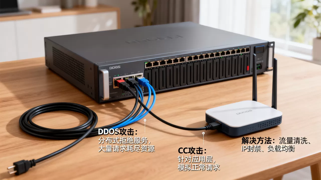 什么是服务器DDoS和CC攻击？服务器被CC攻击怎么解决