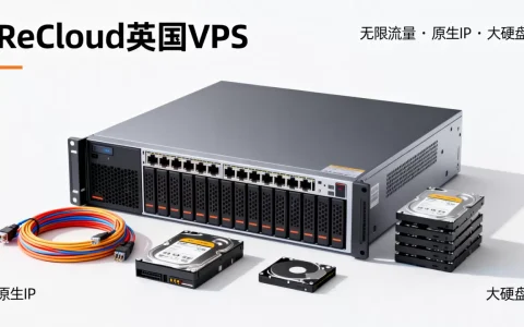 ReCloud英国VPS无限流量好用吗？英国原生IP大硬盘VPS推荐