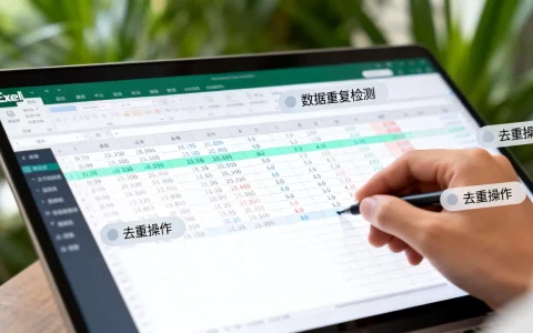 Excel怎么检测重复数据？excel表格查重去重技巧