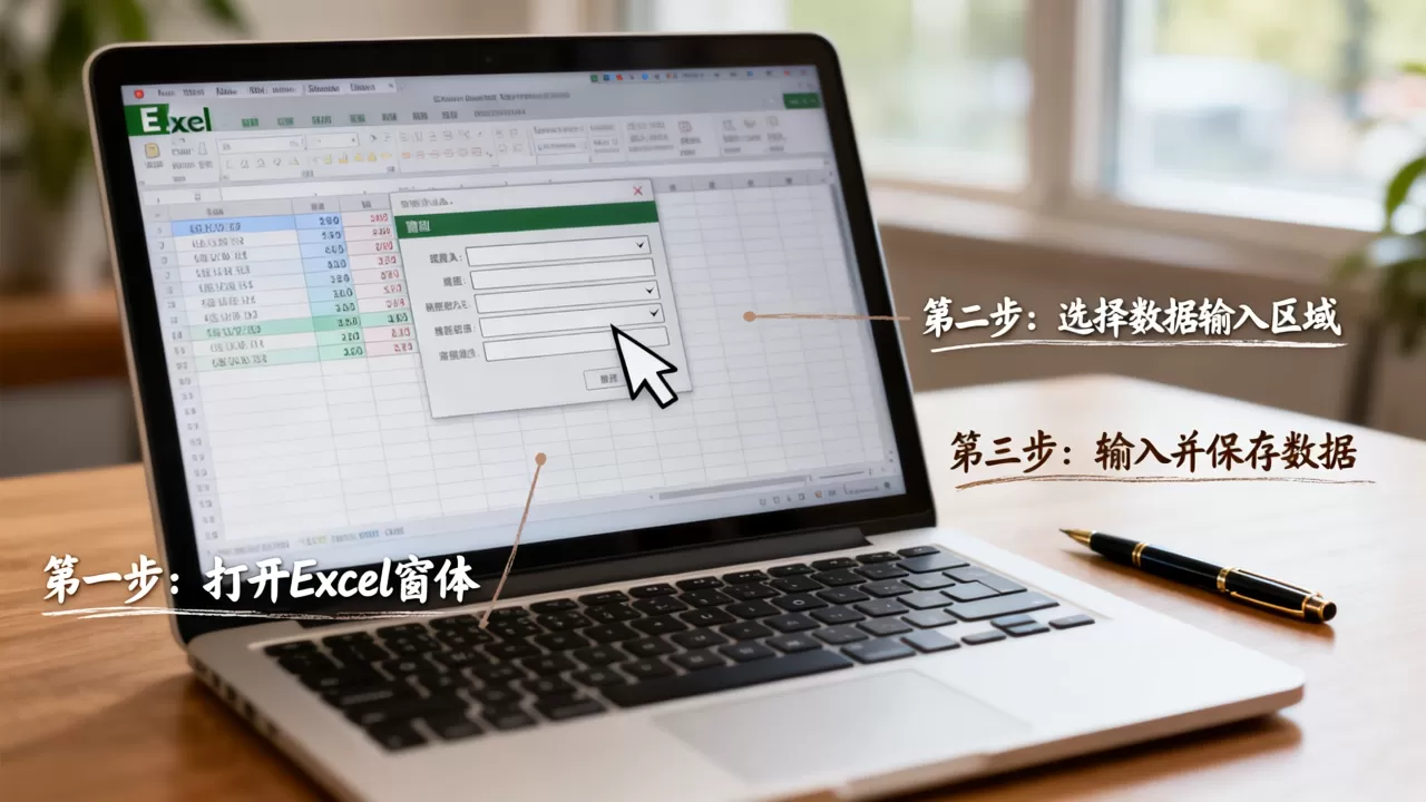 Excel窗体如何输入数据？Excel窗体输入数据教程
