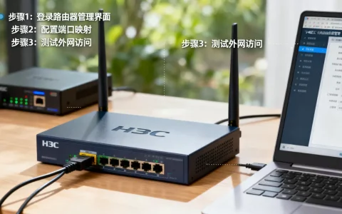 h3c路由器怎么设置外网访问内网服务器？外网无法连接内网服务器怎么办