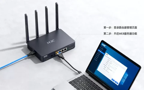 如何设置H3C路由器内部WEB服务器？路由器WEB服务器配置教程