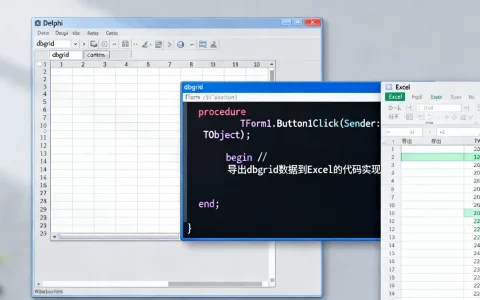 dbgrid导出excel怎么操作？delphi dbgrid导出excel代码