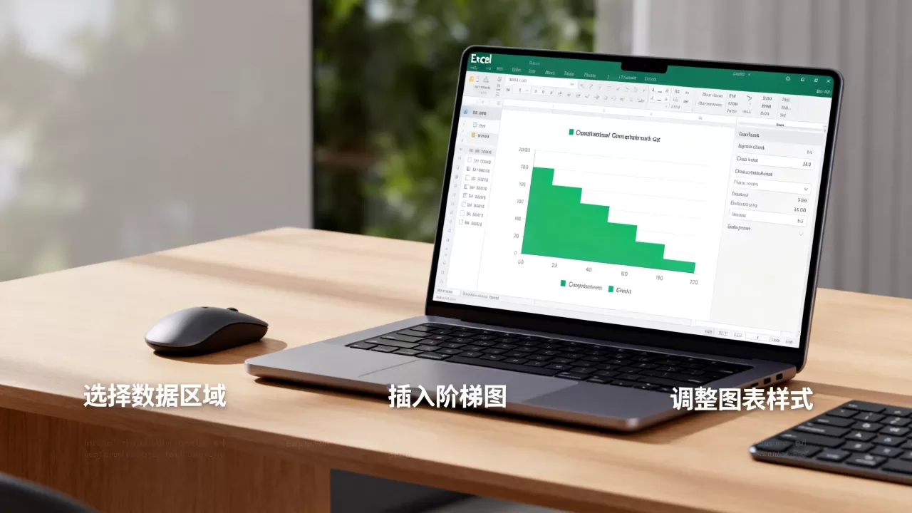 Excel阶梯图怎么做？阶梯图制作教程