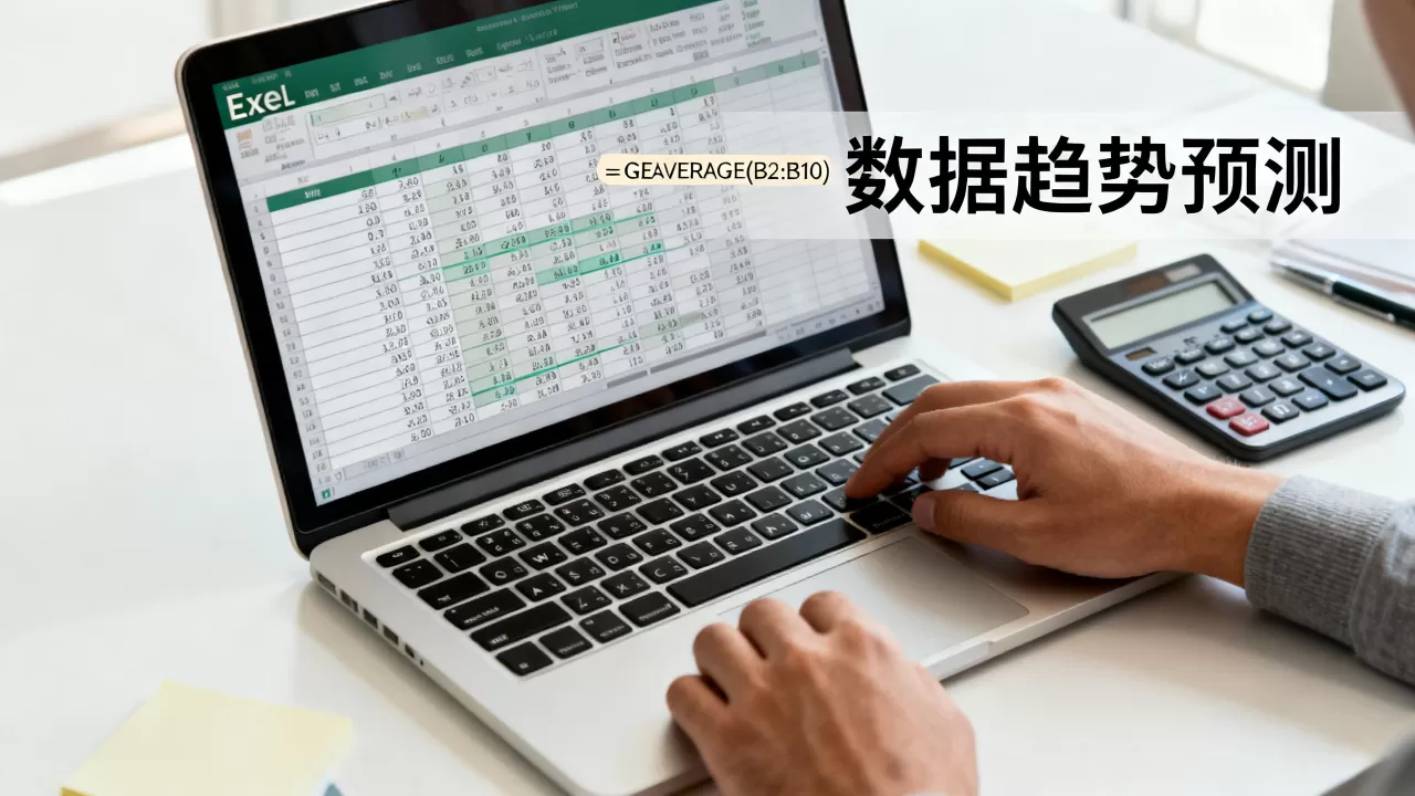 Excel预测平均值怎么算？如何用公式实现数据趋势预测